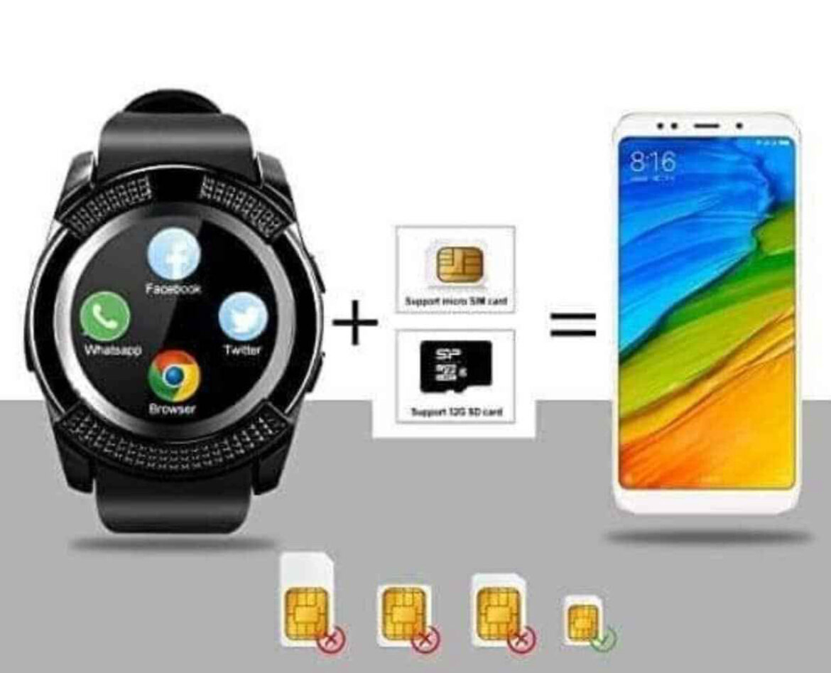 Montre intelligente avec carte SIM tactile