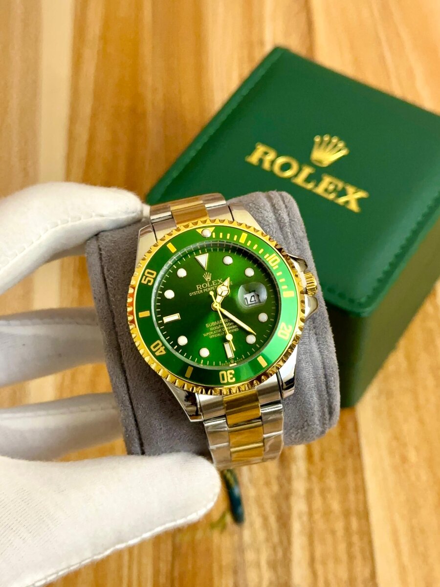 Montre Rolex luxe bicolore