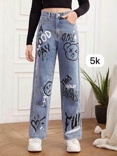 Jeans custom pour femme