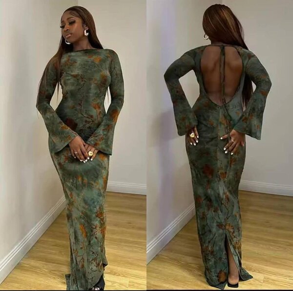 Robe florale élégante