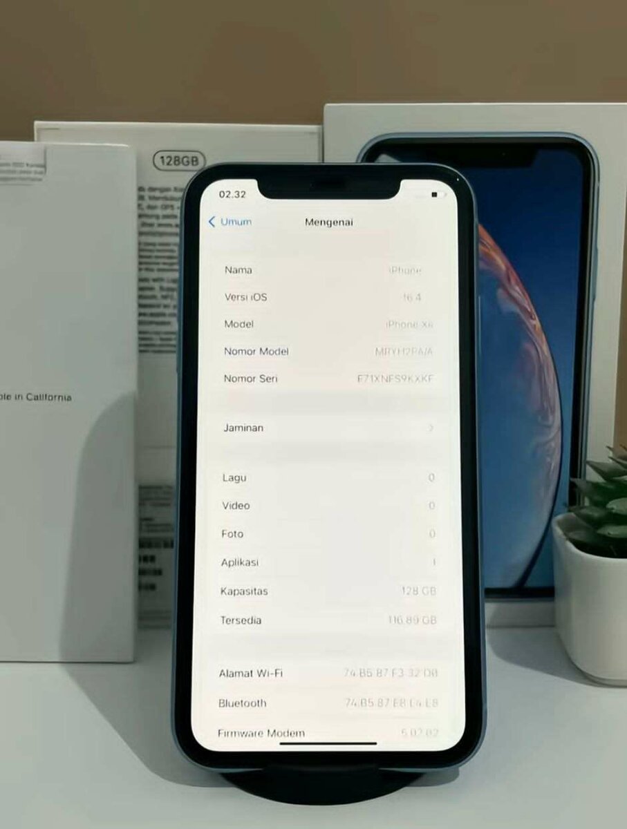 iPhone XR Bleu 128GB Débloqué