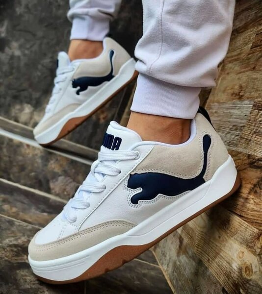 Puma blanches pour homme