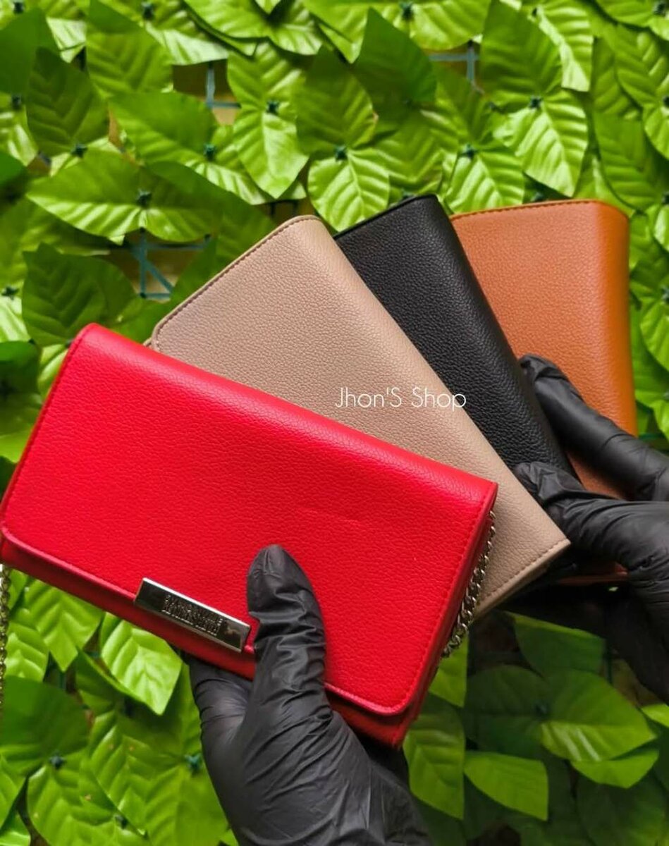 Portefeuille en cuir élégant