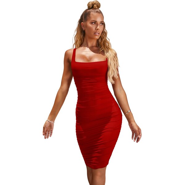 Women Sexy Stretch Dress
