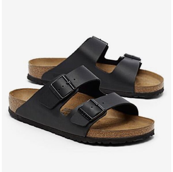 Sandales en cuir confortables