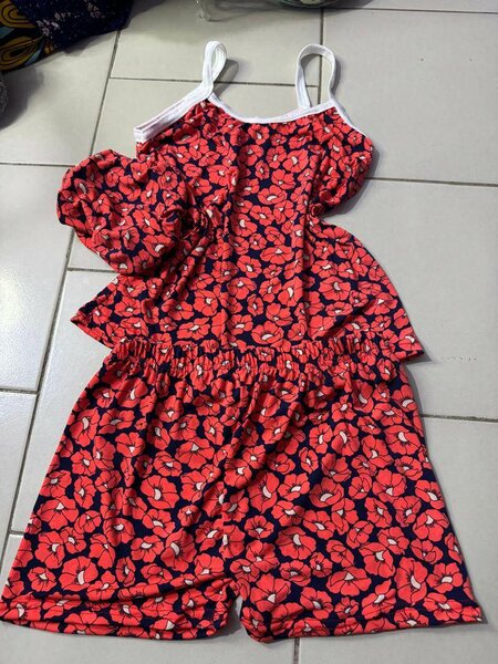 Pyjama floral femme été