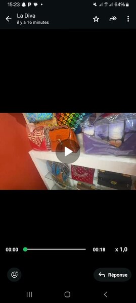 Écharpe en soie colorée