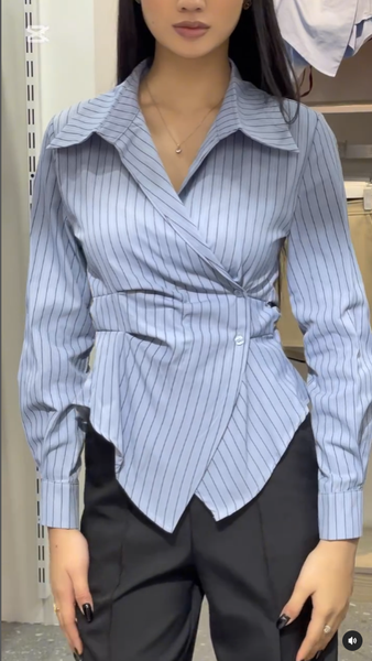 приталенная рубашка