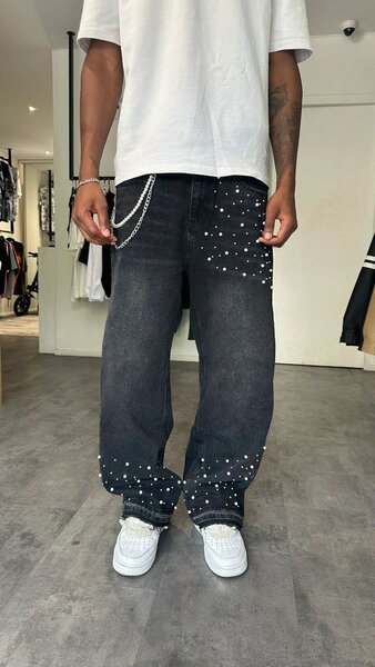 Men's Distressed Denim Jeans