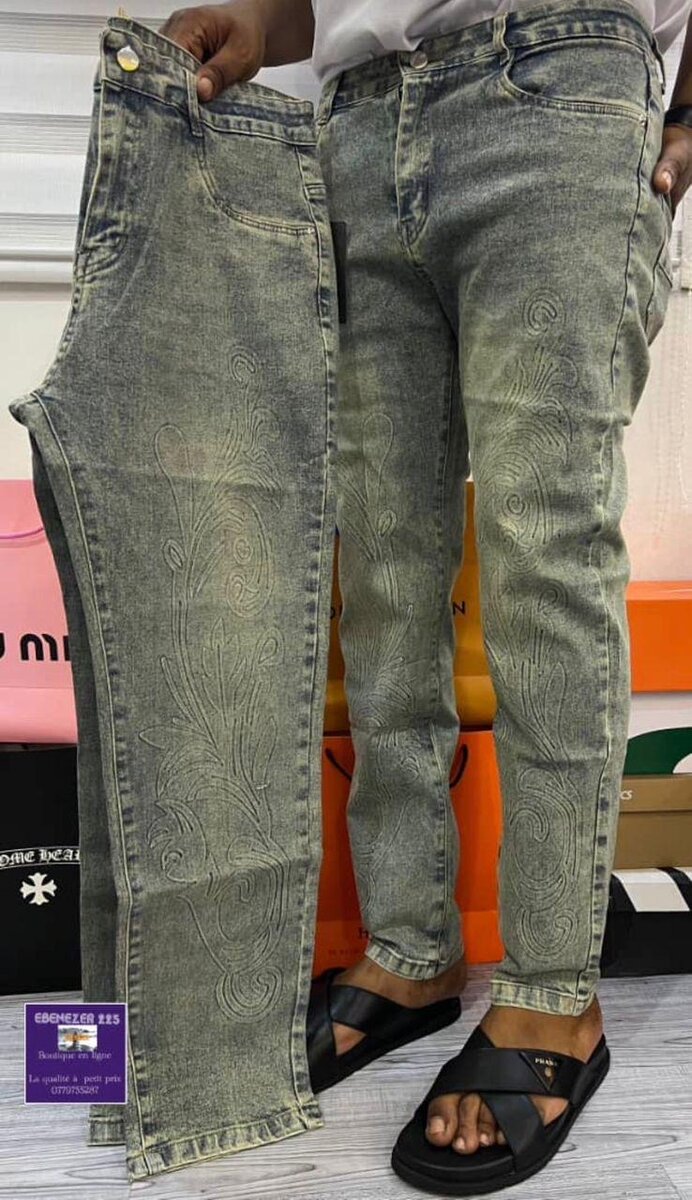 Jeans hommes style urbain