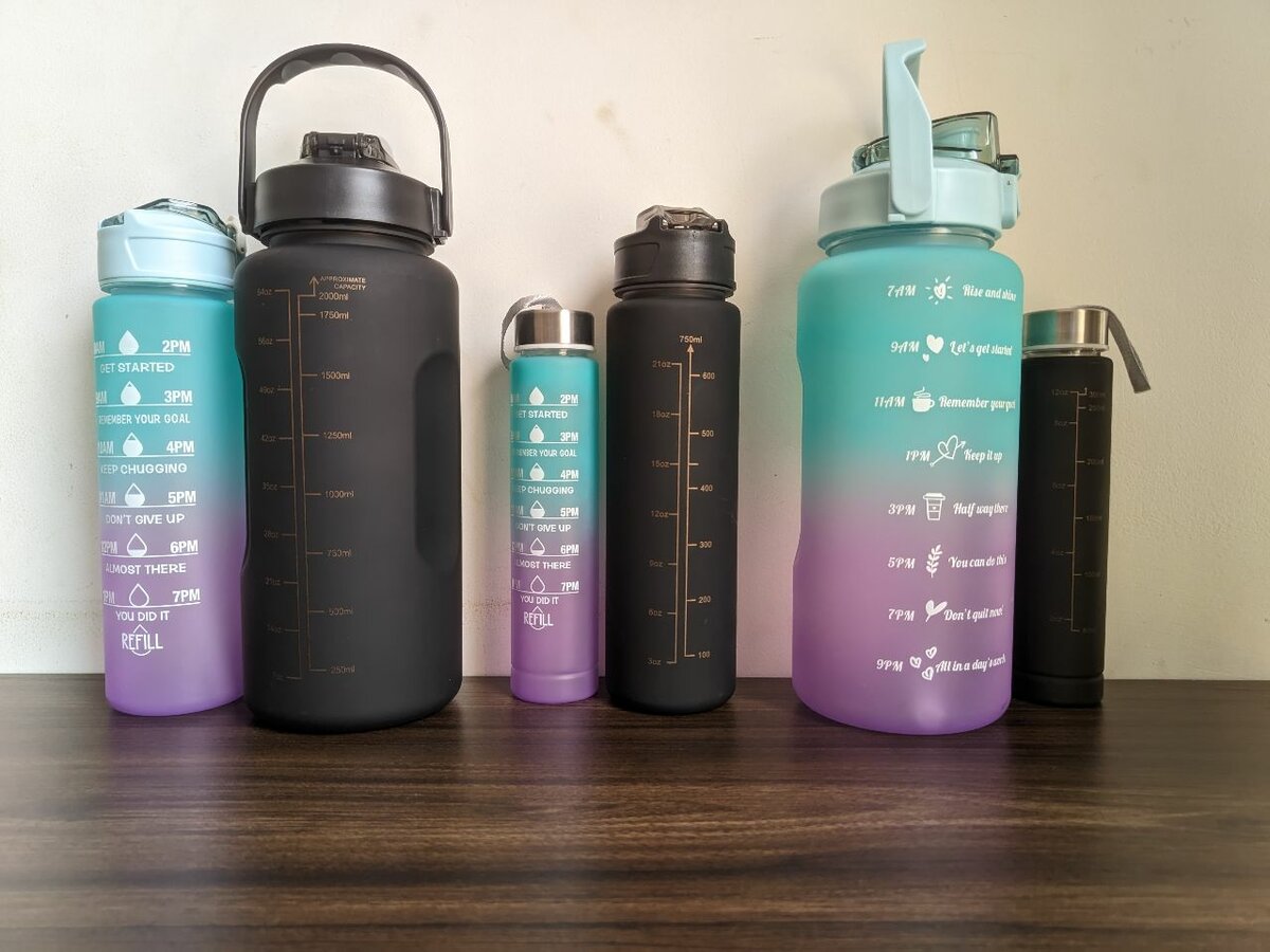 Plastic bottles 3in1 set