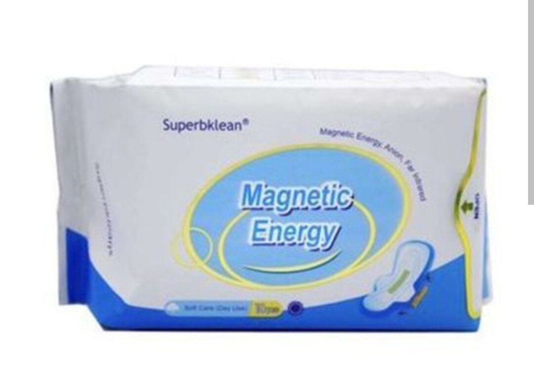 Serviettes hygiéniques magnétiques