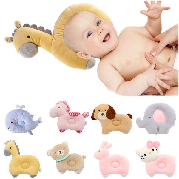 Oreiller ergonomique bébé en peluche