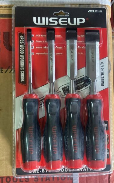 Ciseaux à bois WISEUP 6-12mm - Set de 5