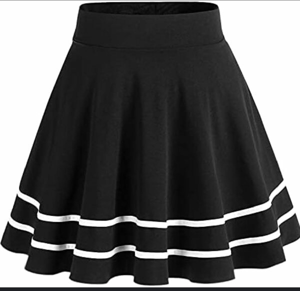 Mini pleated skirt