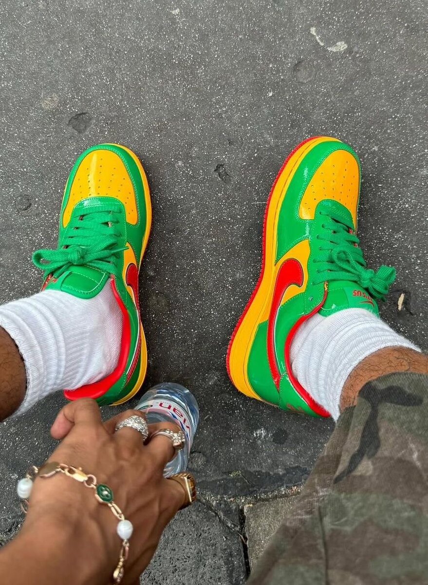 Baskets colorées Nike Air