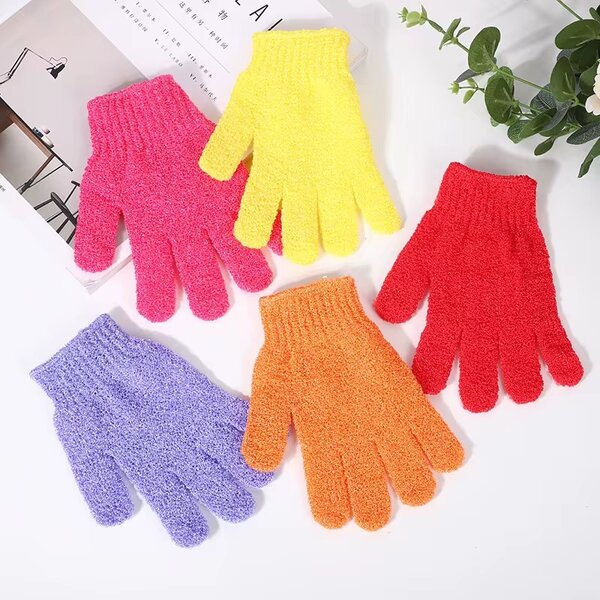 Gants Exfoliants Multicolores