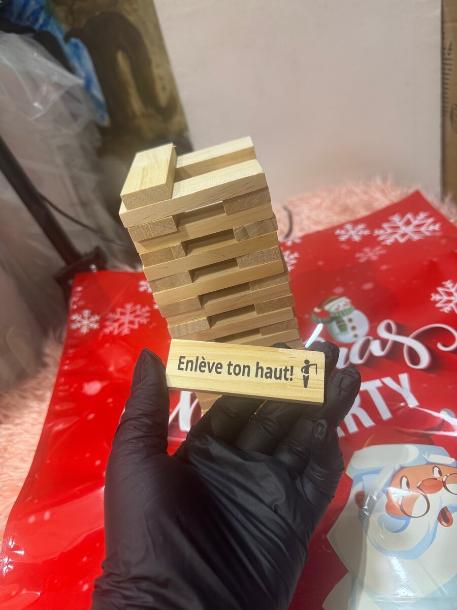 Jeu de blocs empilables adulte