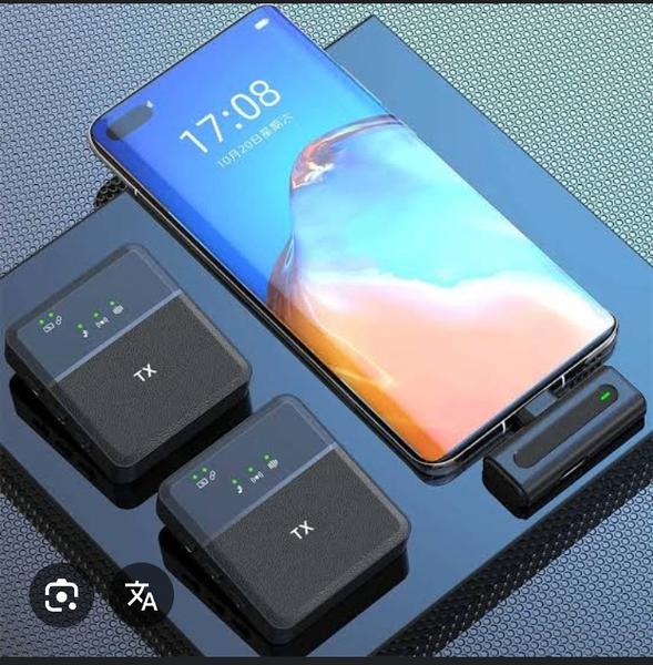 SX 8 microphone double wireless mic with double connector fo