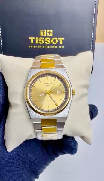 Montre Tissot PRX Dorée