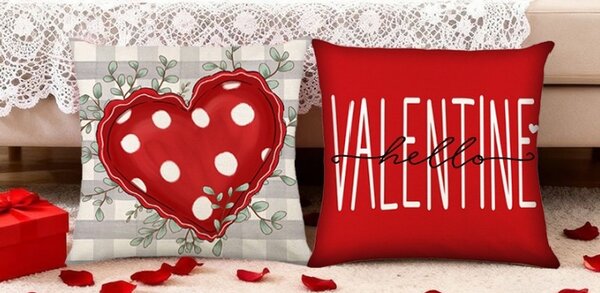 coussin Saint-Valentin