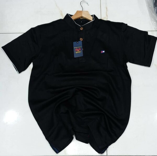 Polo coton colle maho