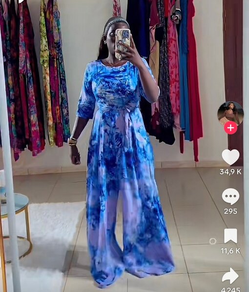 Robe longue élégante femme