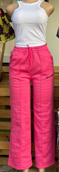 Pantalon Jogger Femme Rose