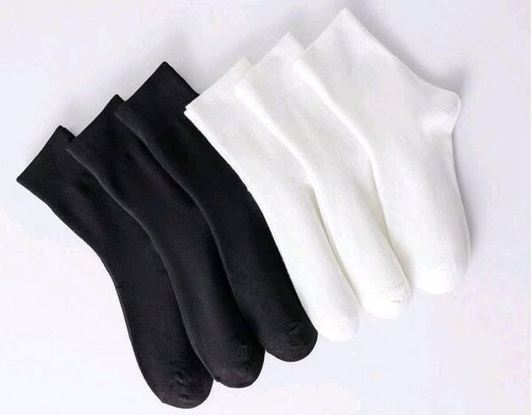 Chaussettes unisexes en coton