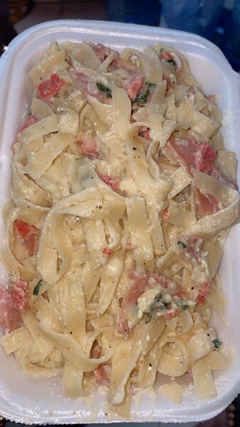 Tagliatelles à la Carbonara