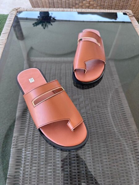 Sandales en cuir pour hommes