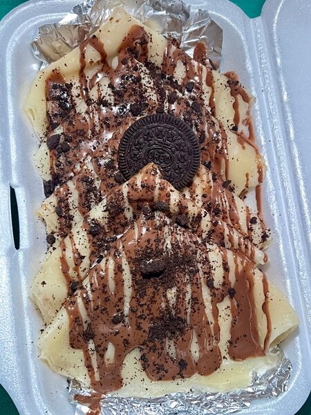 10 Crêpes au Chocolat et Oreo