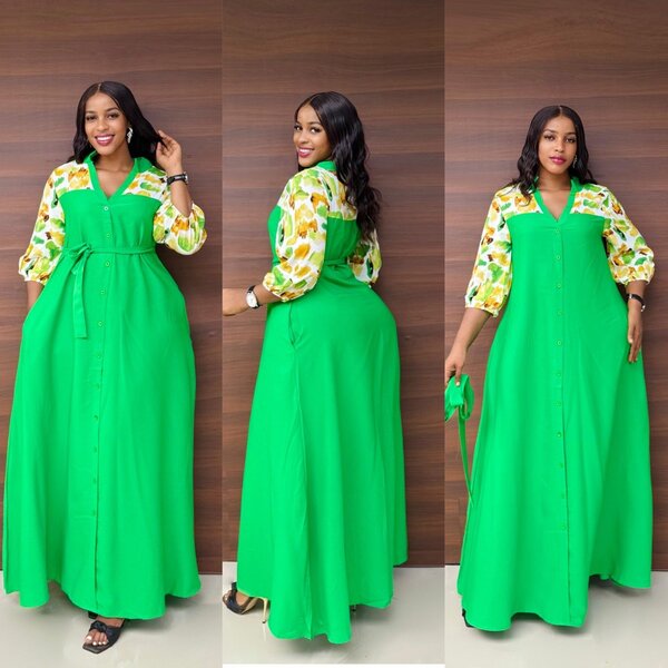 Robe longue élégante multifonctionnelle