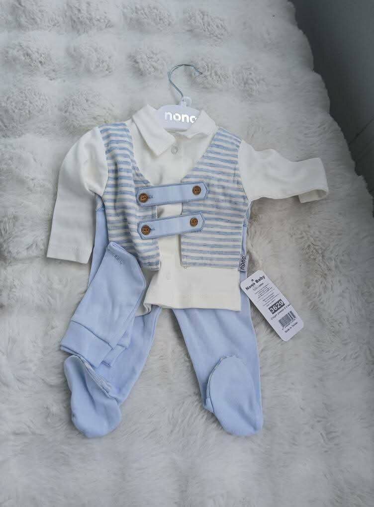 Ensemble élégant bébé 3 pièces