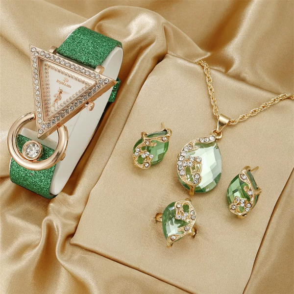 Montre Strass Triangulaire