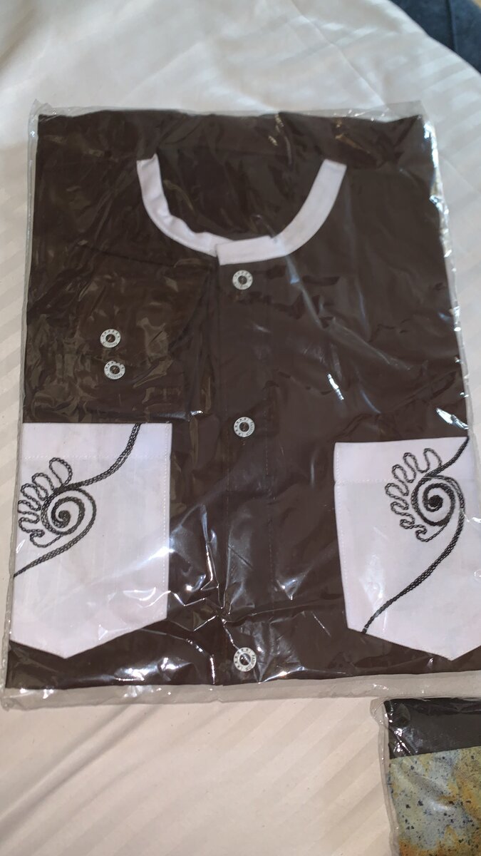 Chemise homme col rond