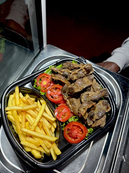 Salade de Gesier + Frites