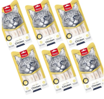 Wanpy Cat creamy treat Chicken Pack of 5 sticks