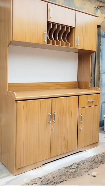 Meuble de cuisine en bois avec rangement