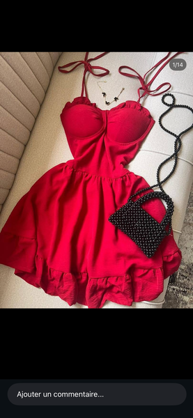 Robe en tricot élégante