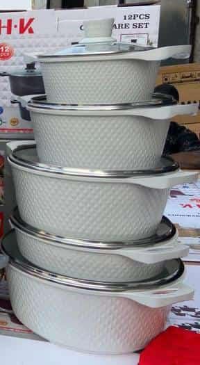 Heavy non stick sauce pans