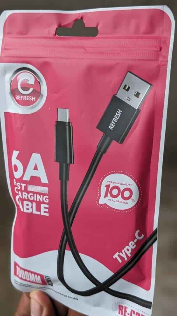 Type C fast phone charging cables