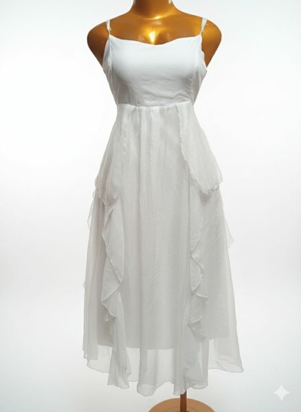 Robe blanche élégante