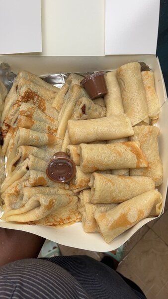 Crêpes au nutella