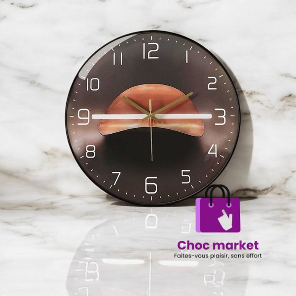 Horloge montre murale