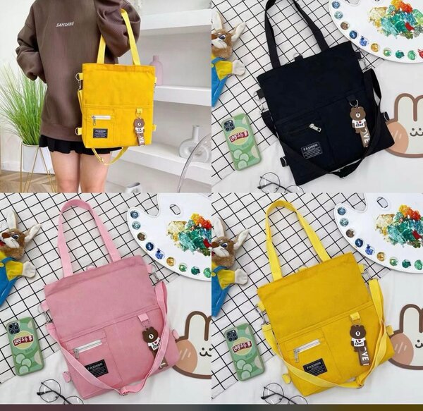 Sac bandoulière en toile