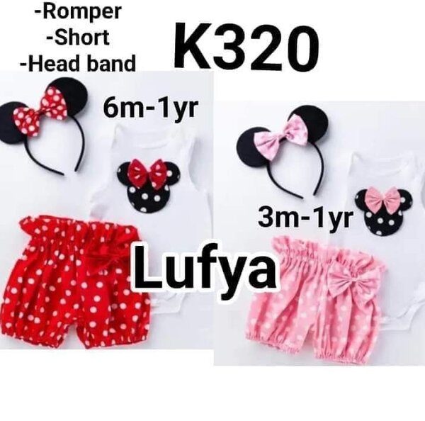 BABY GIRL MICKEY -MOUSE SUITS