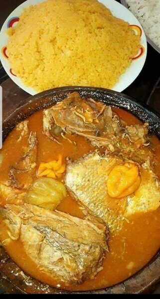 Attiéké huile rouge-souple