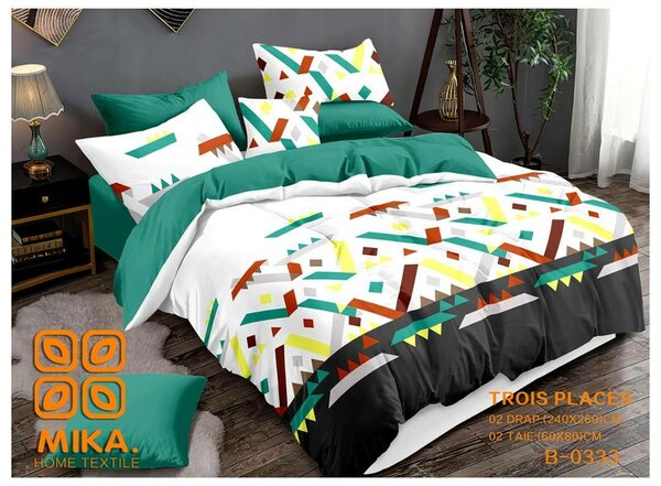 Ensemble draps 3 places