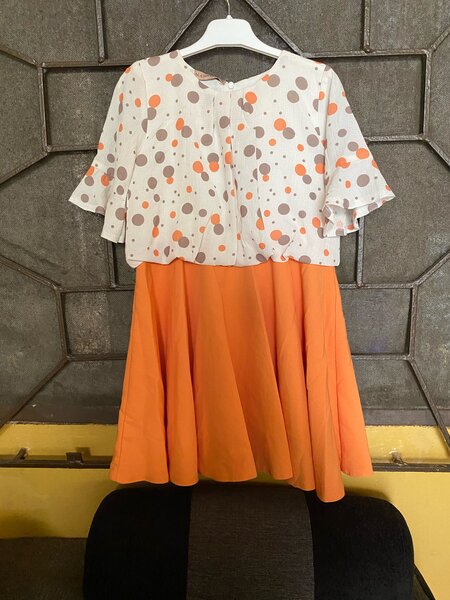 Robe à pois style 12 ans